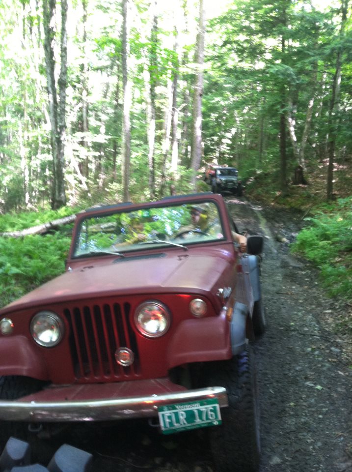 Red Jeep